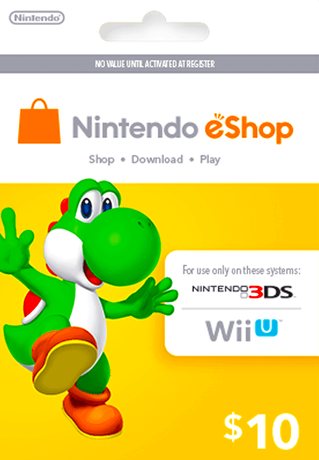 Free Nintendo Gift Card Codes $10